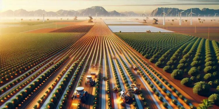 investimento em plantio de laranja