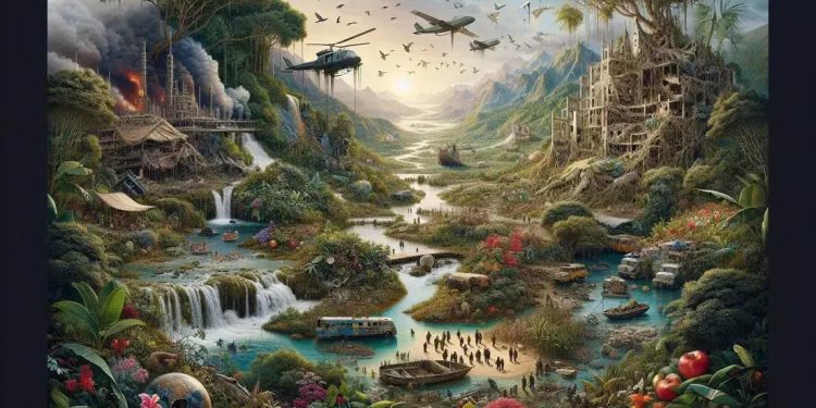 50 anos depois, o meio ambiente do Vietnã ainda tem cicatrizes da guerra e sinaliza um futuro sombrio para Gaza e Ucrânia