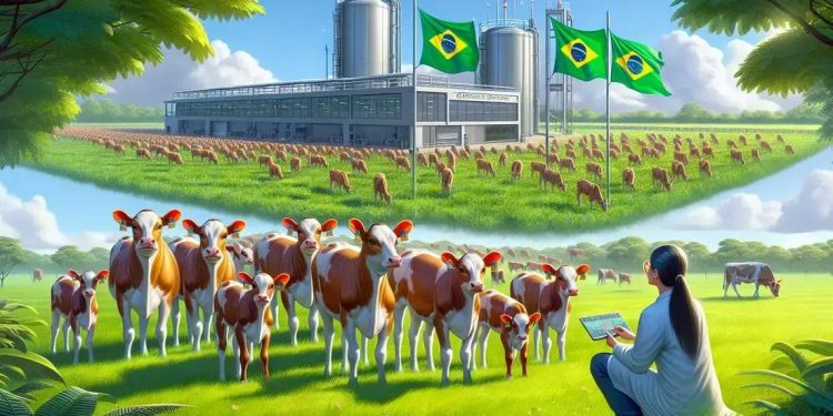 Bezerros geneticamente editados nascem pela primeira vez no Brasil
