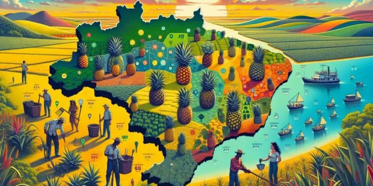 Brasil ganha zoneamento climático do abacaxi para todos os municípios