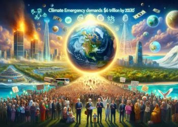 Emergência climática exigirá cerca de US$ 6 trilhões até 2030