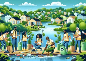 Semana do Meio Ambiente inicia com plantio e limpeza de rio