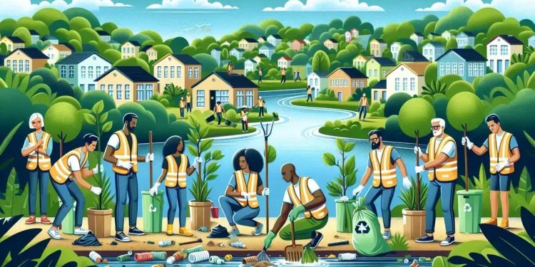 Semana do Meio Ambiente inicia com plantio e limpeza de rio