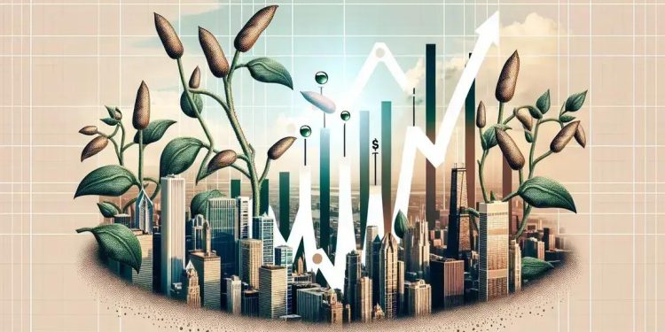 Soja retoma mercado trabalhando com leves ganhos nesta 3ª feira, acompanhando altas do óleo em Chicago