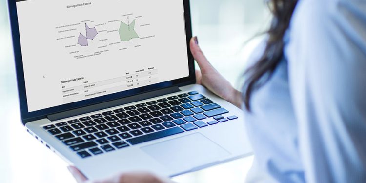 Nova tecnologia mede segurança sanitária de granjas de suínos
