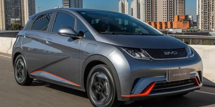Top 5 carros elétricos mais baratos do Brasil em 2025