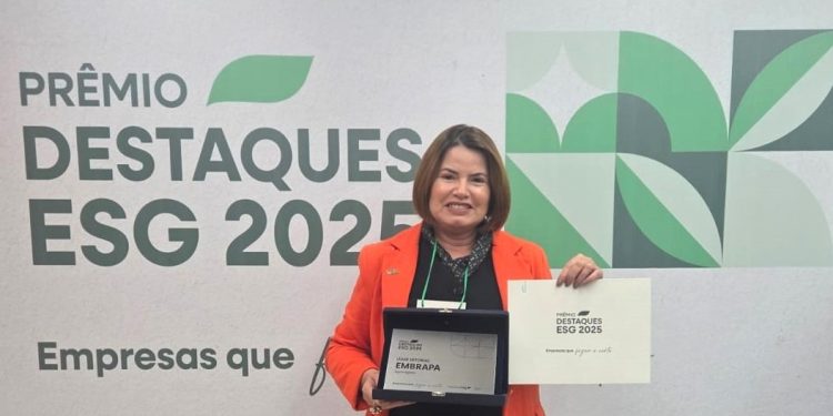 Embrapa é líder do setor Agronegócio no prêmio Destaques ESG